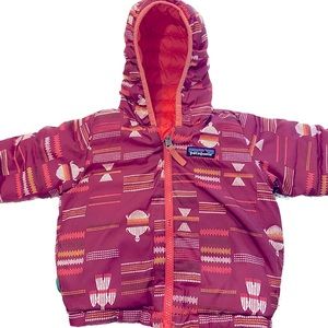 Patagonia Baby Reversible Down Hooded Coat